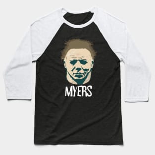 Michael Myers Head Baseball T-Shirt